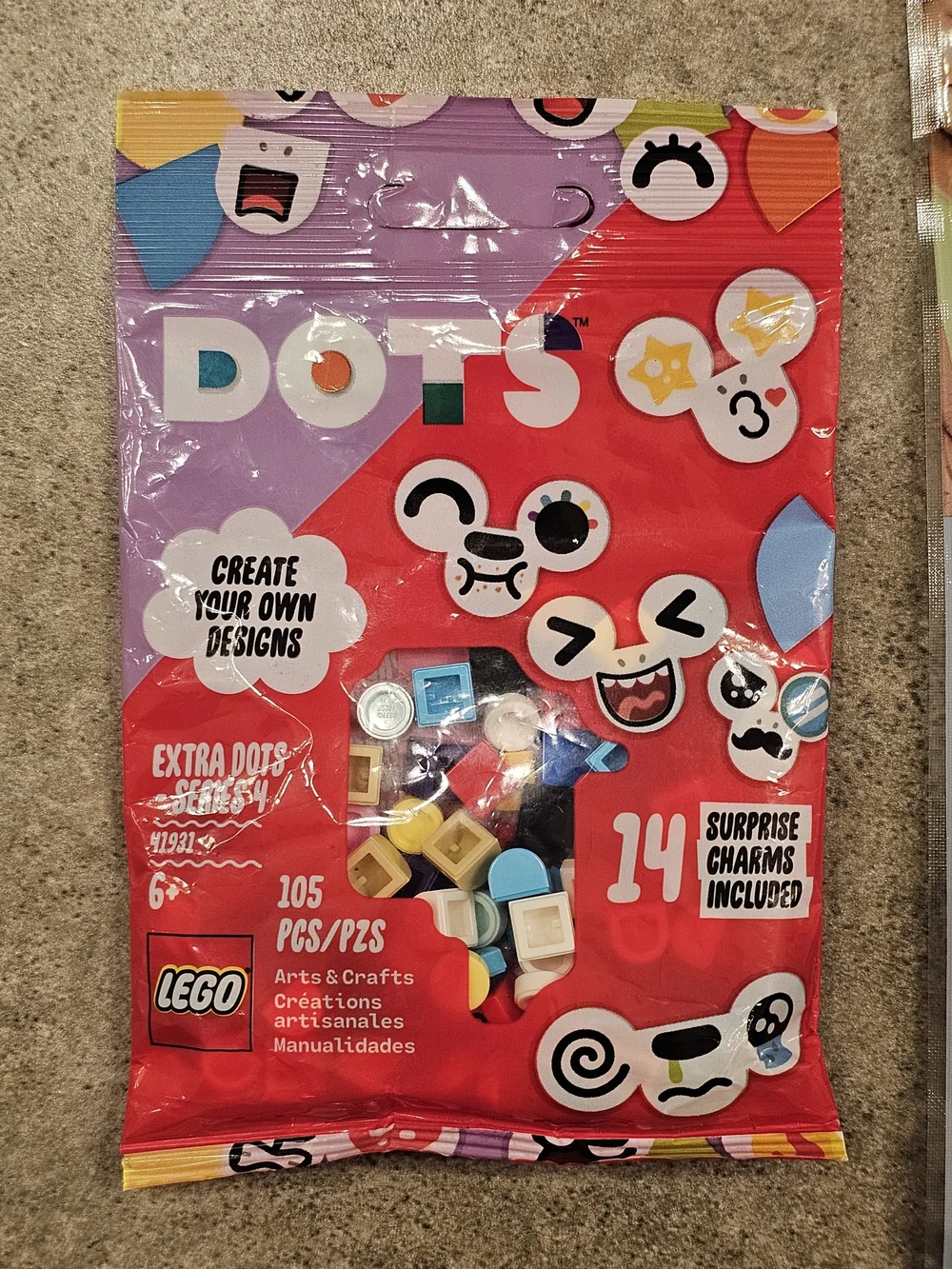 LEGO DOTS - 3 Bracelet Kits + 3 Extra Dot Set - NIB - Magic Forest, Funky Animal - Picture 2 of 7